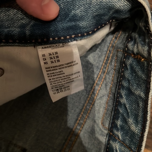 Mens American Eagle jean Bootcut - Picture 4 of 5